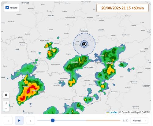 Nieuwe buienradar voor België